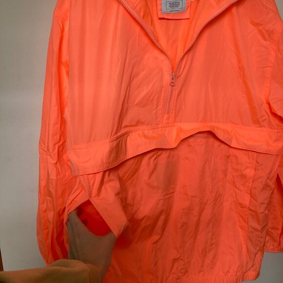 NWT Gap Bright Coral Water Resistant jacket - women size s/m - Picture 5 of 5